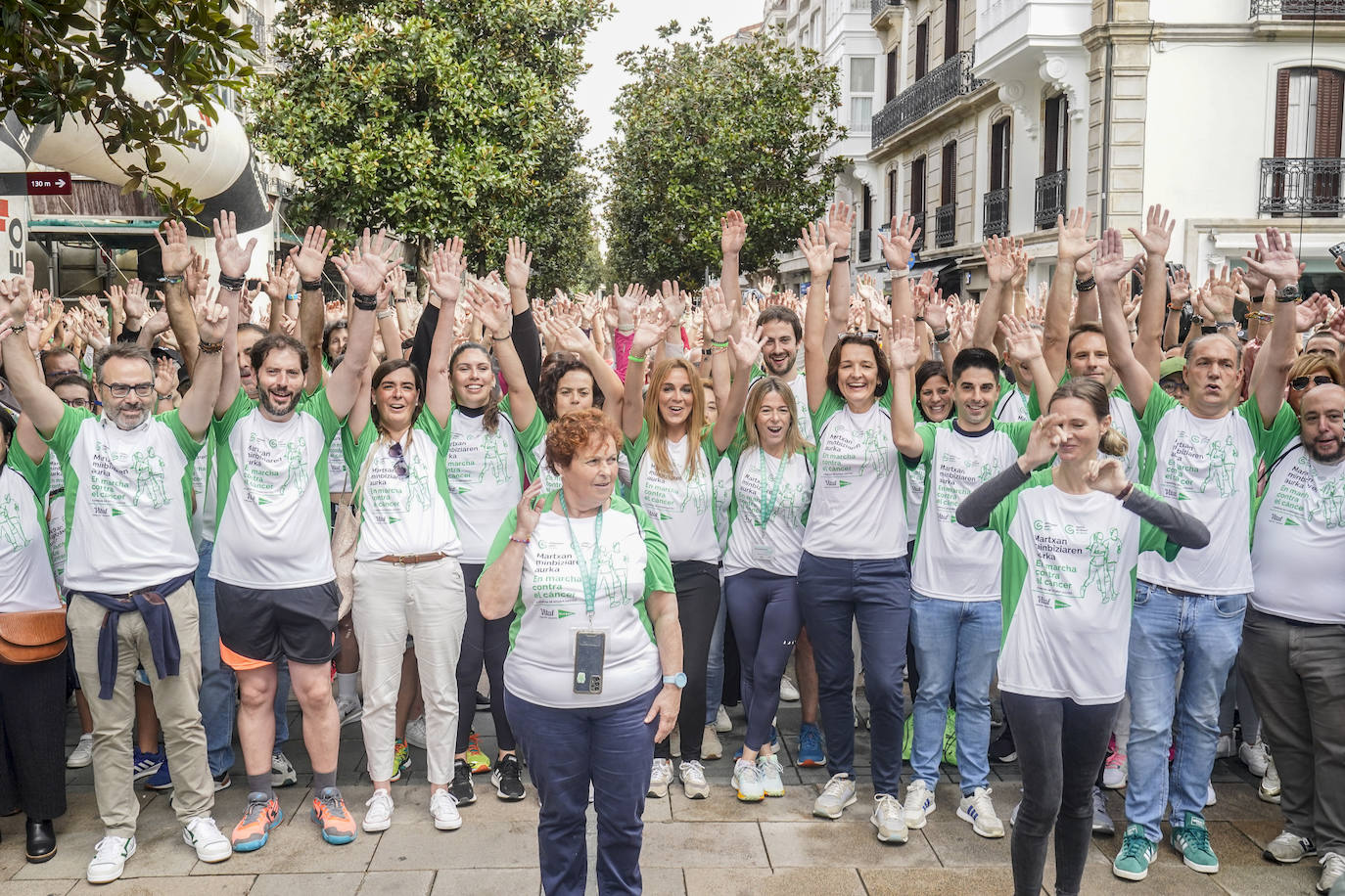 La marcha contra el cáncer, en imágenes