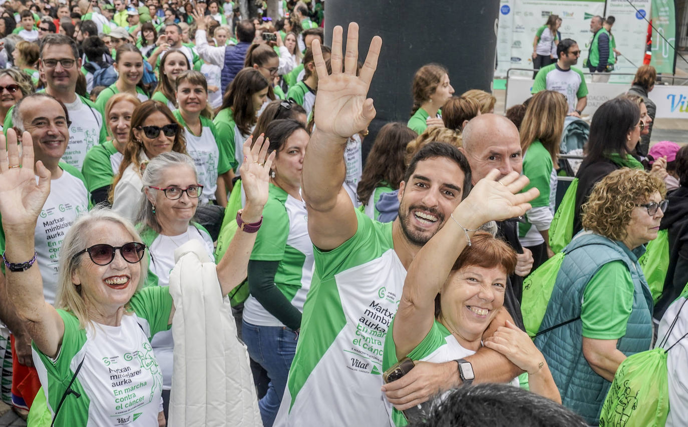 La marcha contra el cáncer, en imágenes