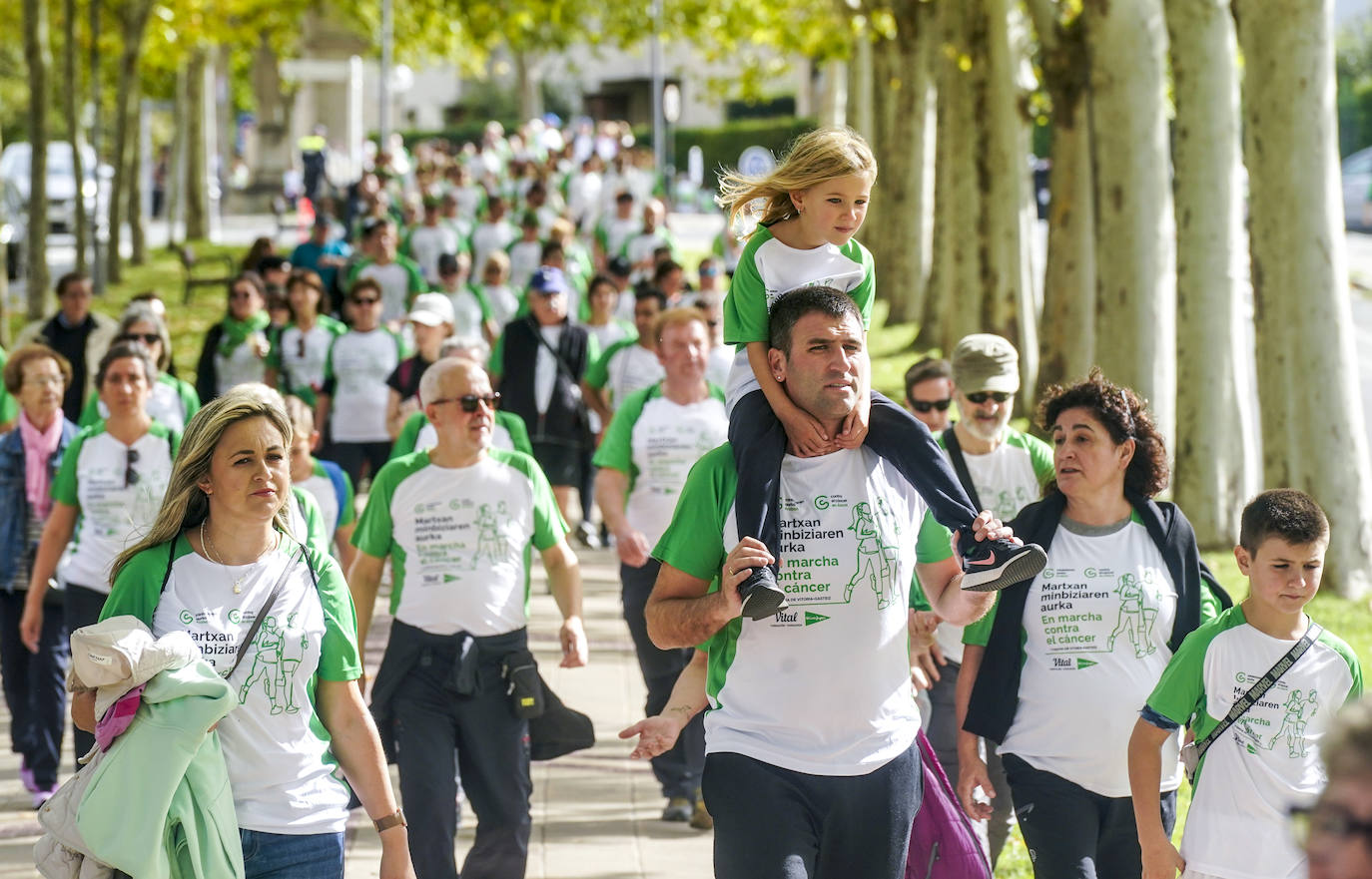 La marcha contra el cáncer, en imágenes