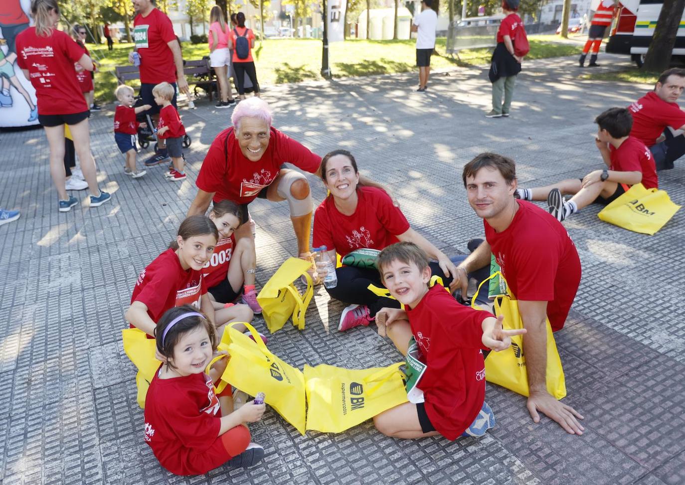 La Carrera Familiar Solidaria de Loiu en imágenes