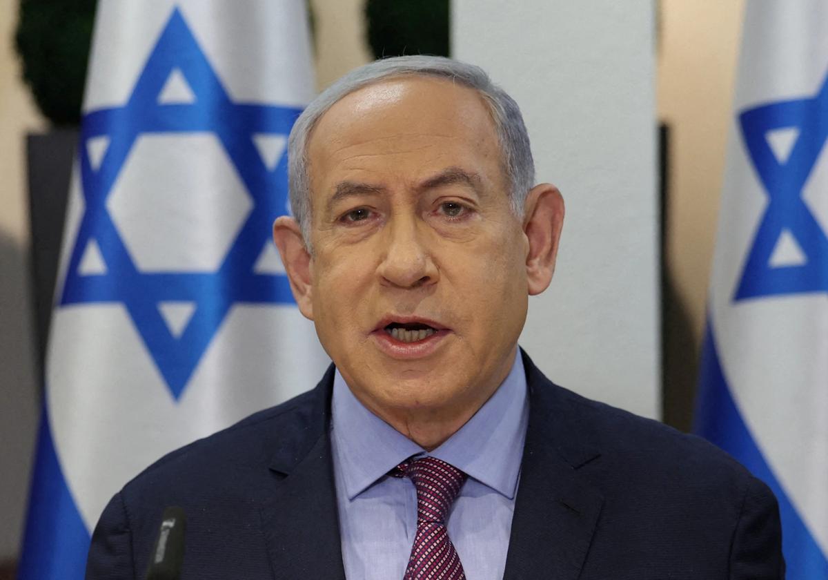 Benjamín Netanyahu, primer ministro de Israel.