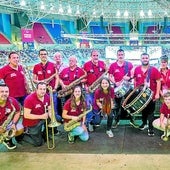 Así se vive un Baskonia-Real Madrid con la txaranga Biotzatarrak