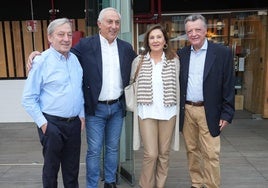 Alberto Ortiz de Zárate, Juan Luis Cañas, Rosario Ruiz y Emilio Titos.