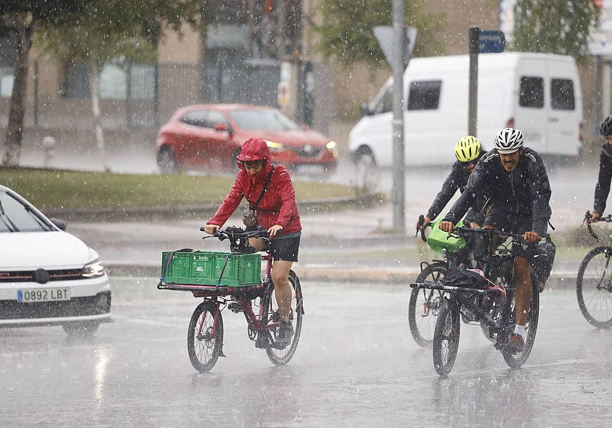 Álava despide el 'veroño' y recibe una Dana que traerá lluvias intensas
