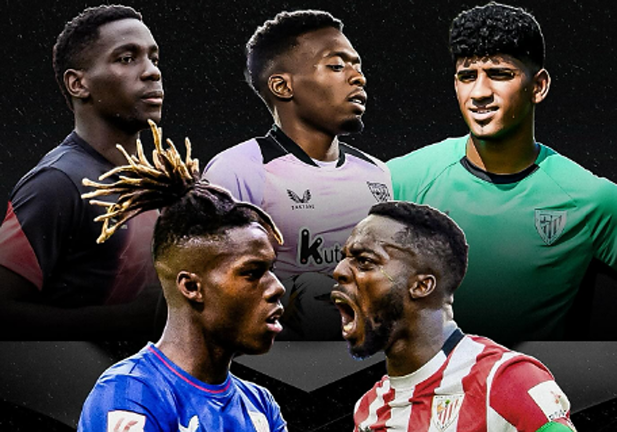 El Athletic se suma al movimiento 'Black History Month' con una fotografía de sus cinco jugadores negros y vascos