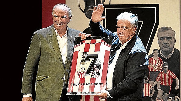 El palo de Dani al presidente del Athletic por no acudir a su homenaje: «Es un poco cutre»