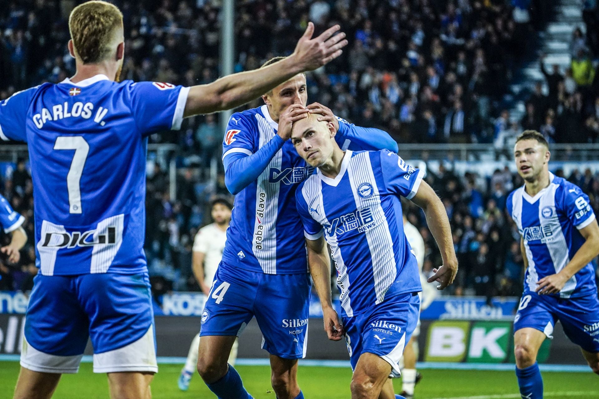 Guridi, MVP albiazul del Alavés-Valladolid. ¿Quién ha sido el mejor para ti? Vota aquí