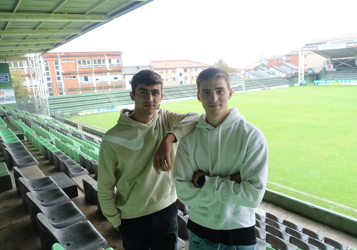 Erlantz Palacín y Miguel Barandalla hablan sobre el Sestao River-Bilbao Athletic de este domingo.