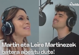 Leire Martínez y Martin Urrutia unen sus voces por una buena causa