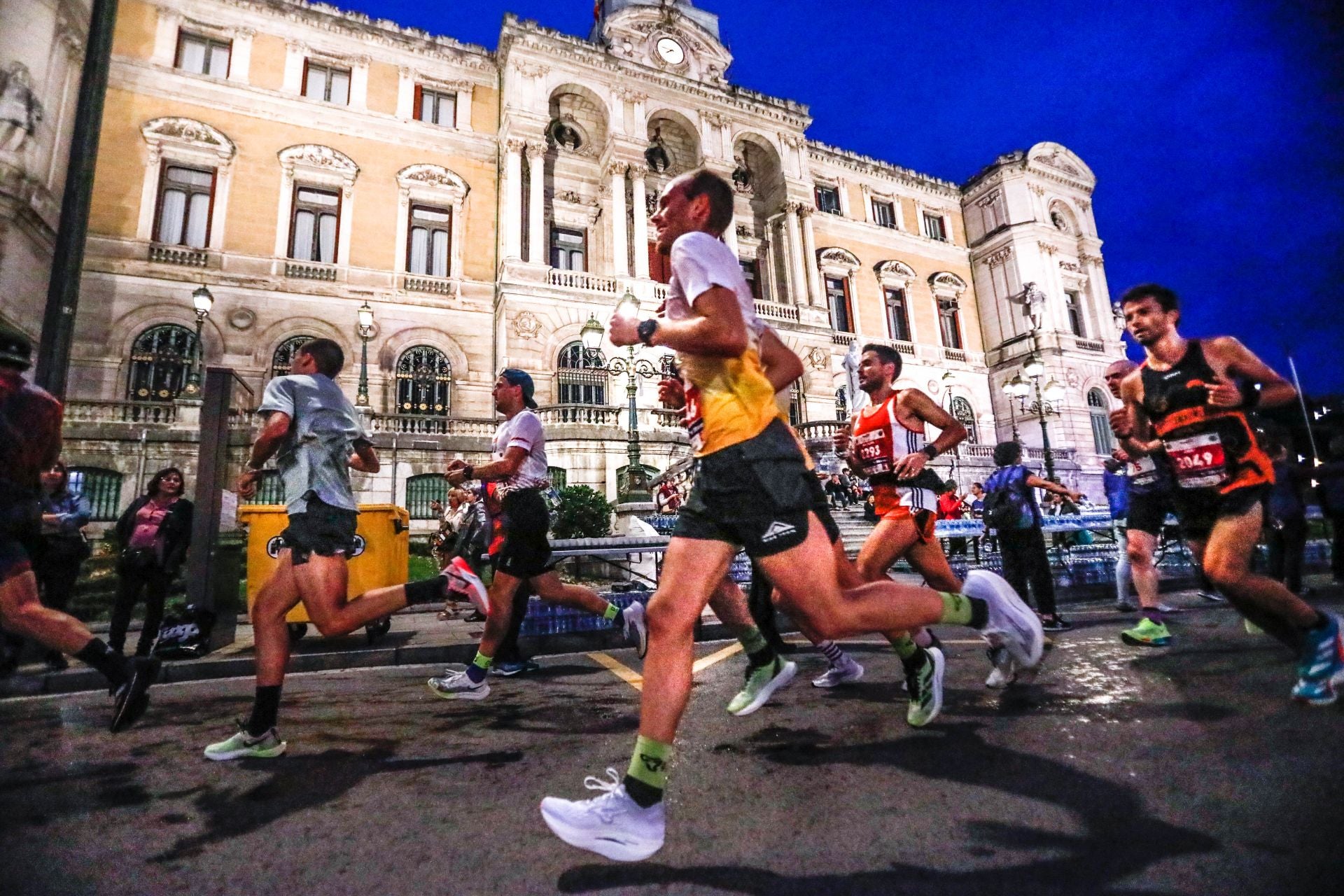 Las mejores imágenes del la Bilbao Night Maraton