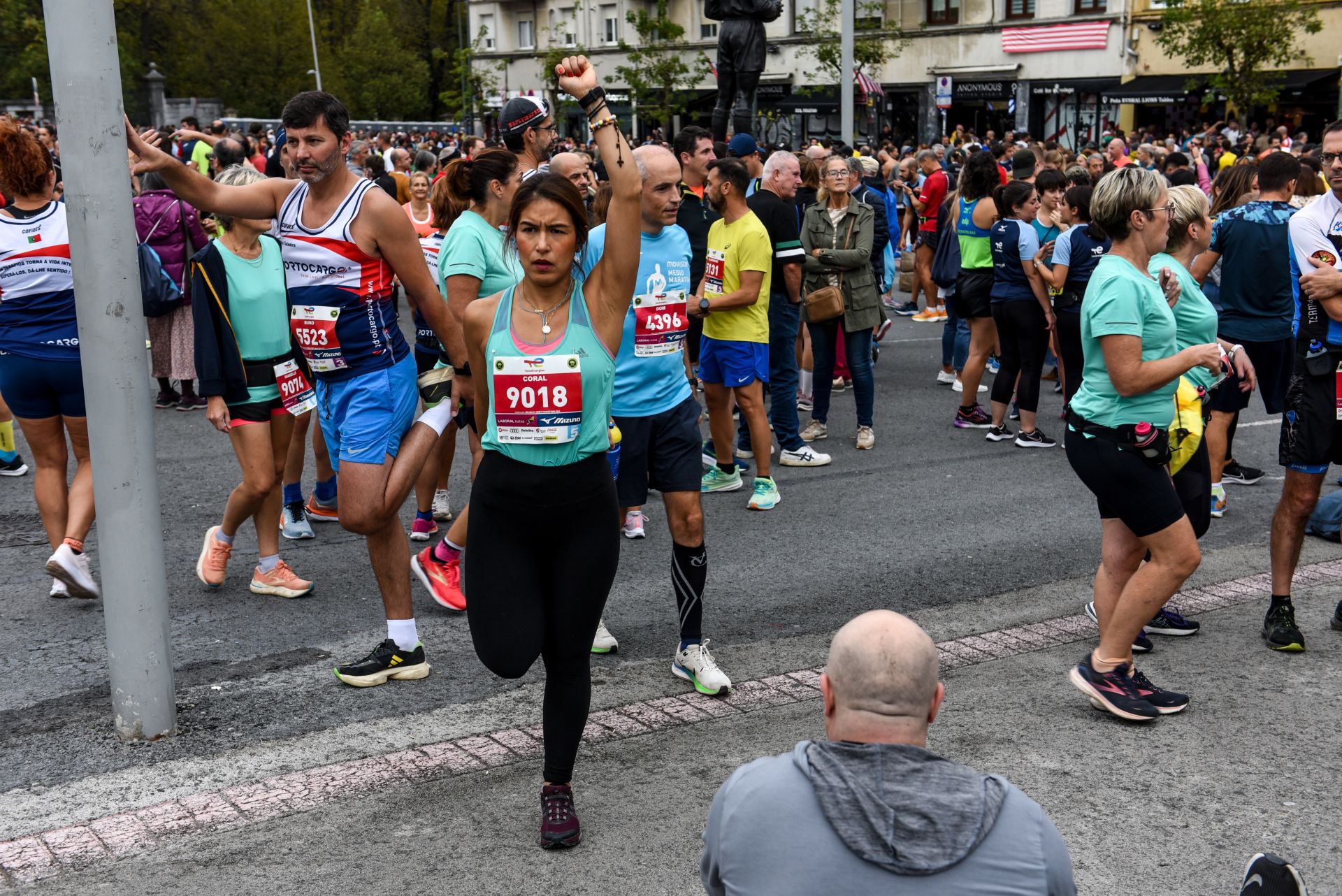 Las mejores imágenes del la Bilbao Night Maraton