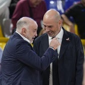 Pablo Laso, tras ganar en el Palau: «Tengo un equipo que transmite lo que me gusta»