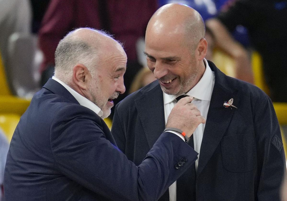 Pablo Laso, tras ganar en el Palau: «Tengo un equipo que transmite lo que me gusta»