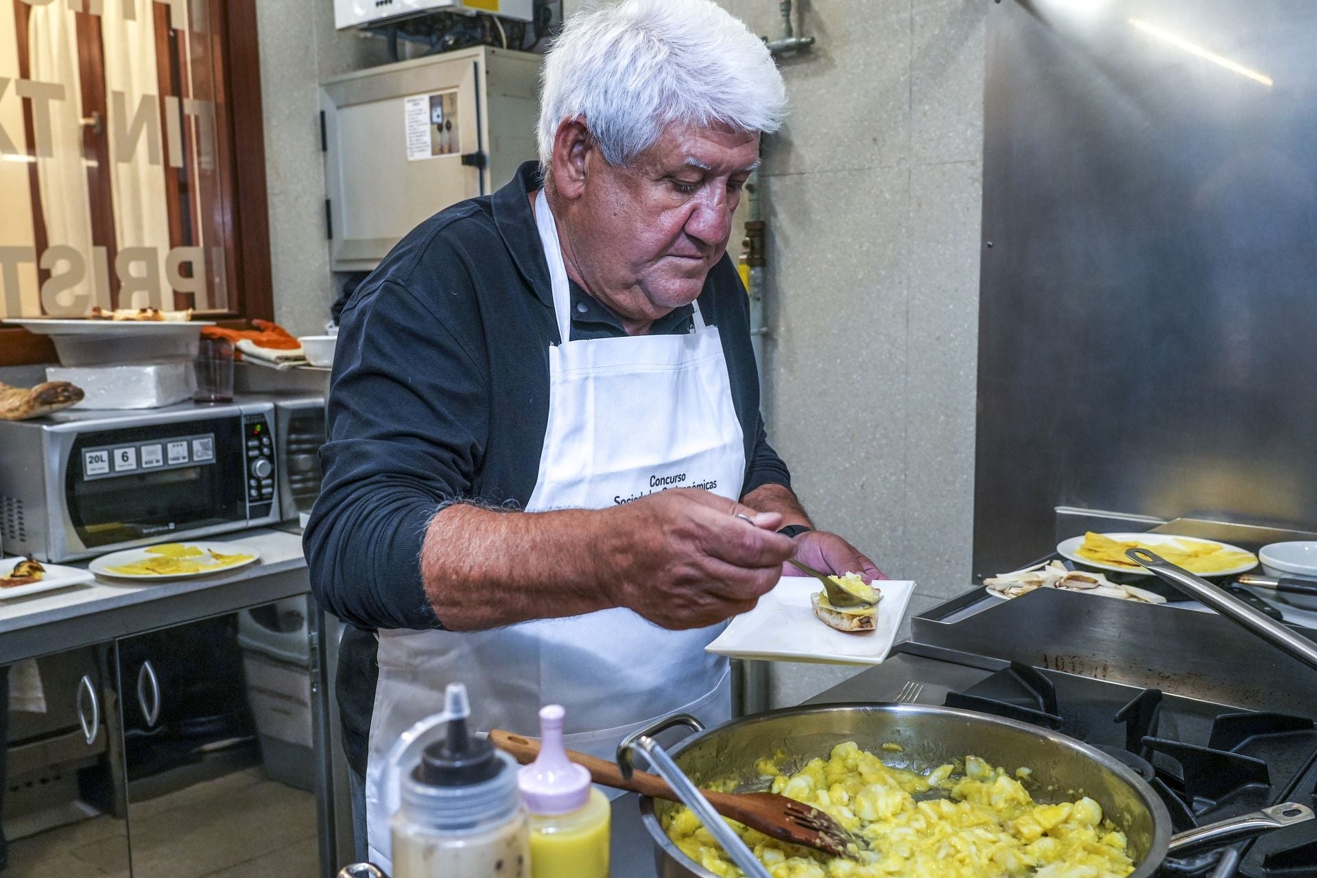 Así fue la cena de Txipristin