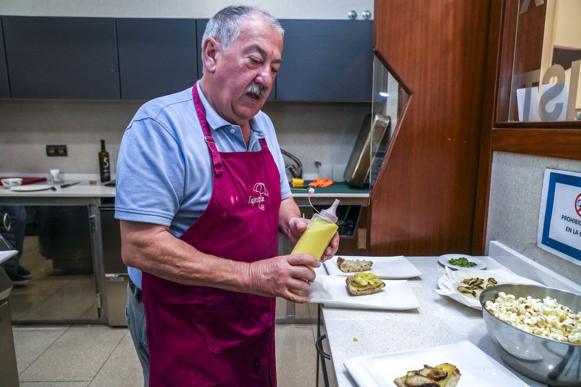 Así fue la cena de Txipristin