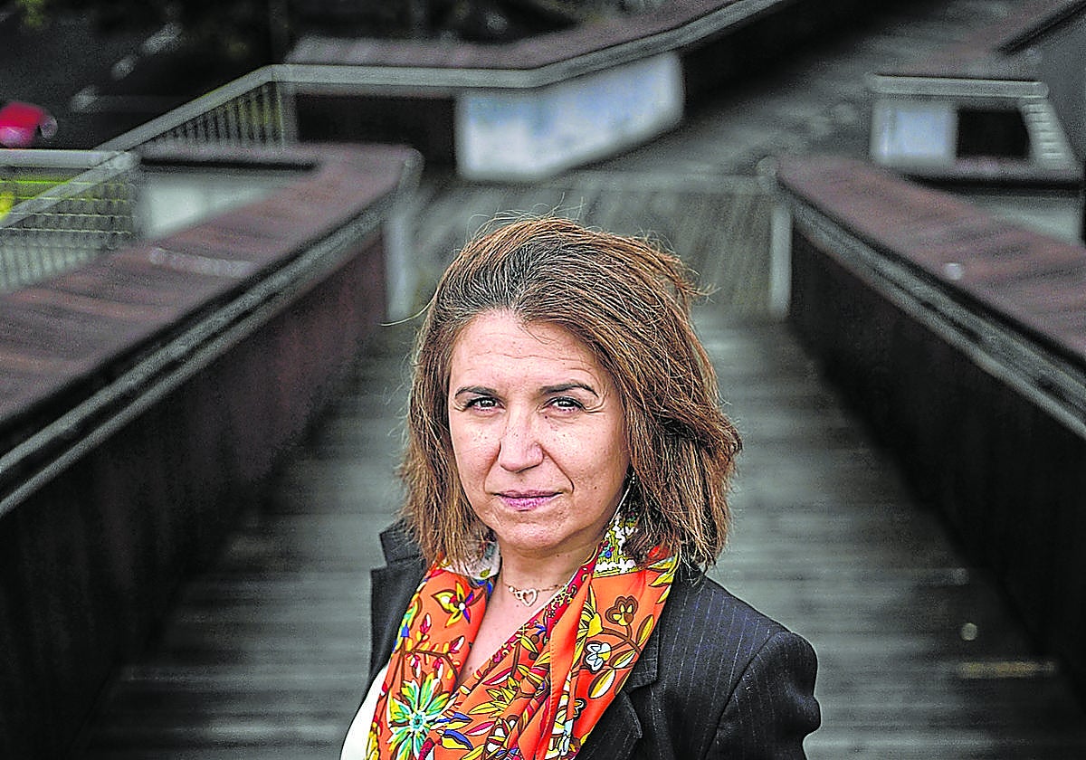 María Jesús del Barco, presidenta de la APM, estuvo la semana pasada en Bilbao.