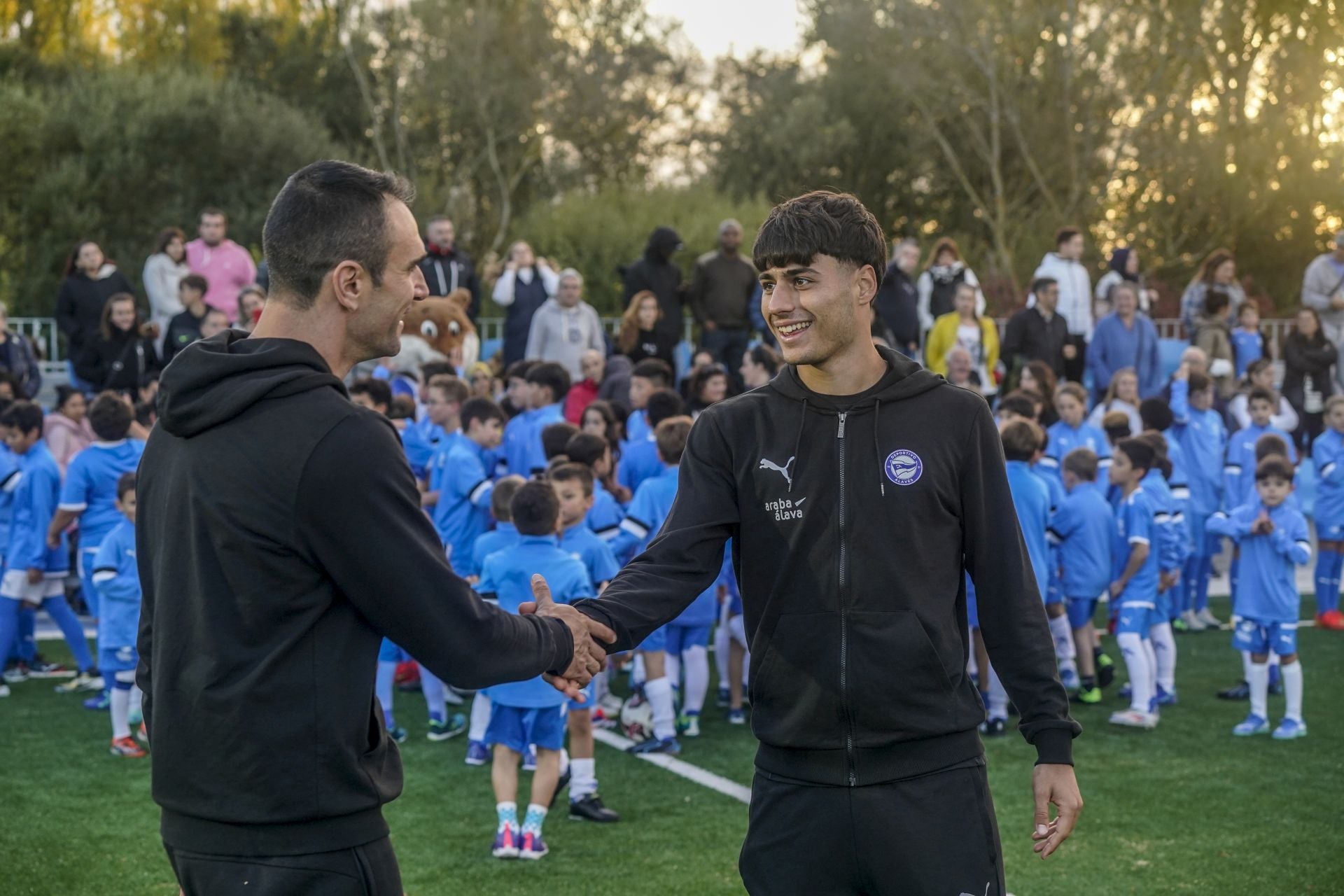 Todas las fotos del entrenamiento de la Escuela del Alavés