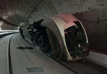 «Han descarrilado el tren para que no se estampara contra otro cargado de pasajeros»