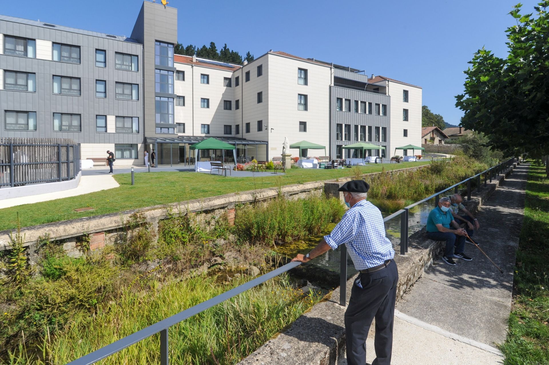 Instalaciones de la residencia de Murgia.