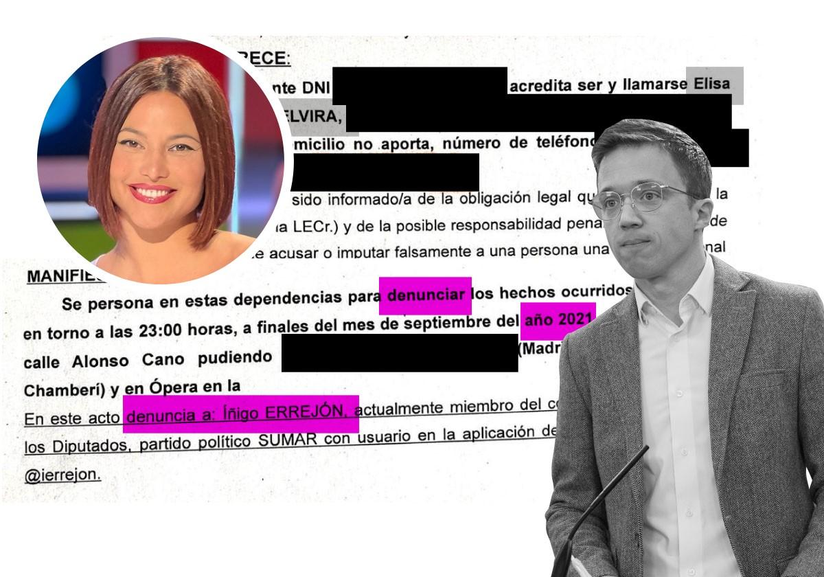 La denuncia de actriz Elisa Mouliaá contra Errejón: «Cerró la puerta y comenzó a besarme y tocarme sin mi consentimiento»