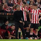 Valverde felicita a Agirrezabala: «Hay que confiar en jugadores tan buenos»