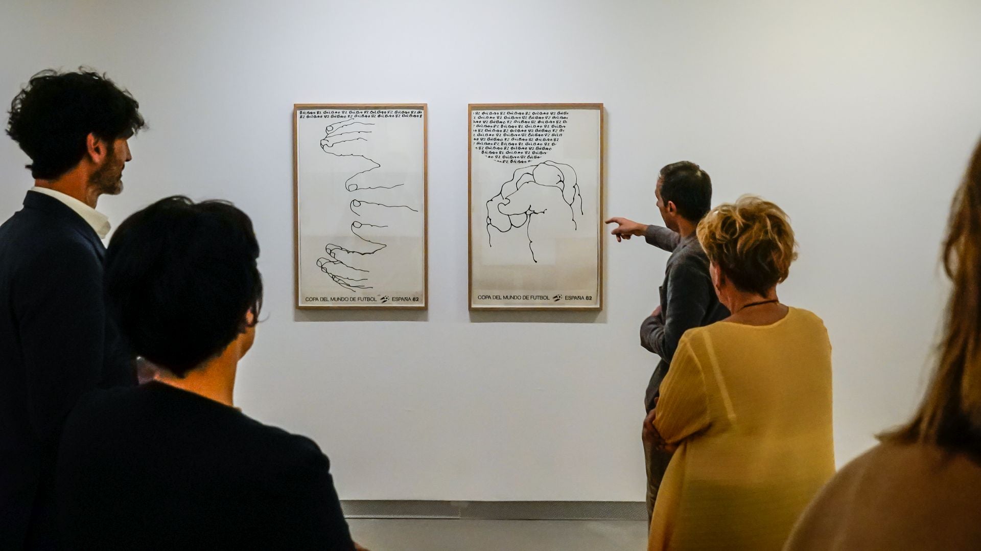 Los carteles más icónicos de Chillida en el Artium