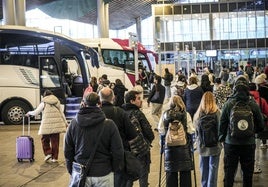 En directo, la huelga de transportes por carretera en Álava