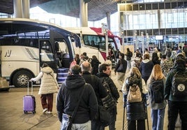 Los sindicatos admiten que la huelga del transporte «no ha sido lo esperado» en Álava