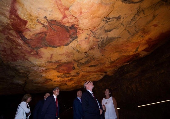 Réplica de la cueva en el museo de Altamira.