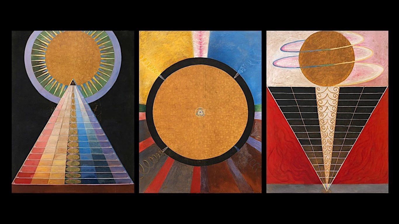 'Retablos'. Hilma Af Klint, 1915.