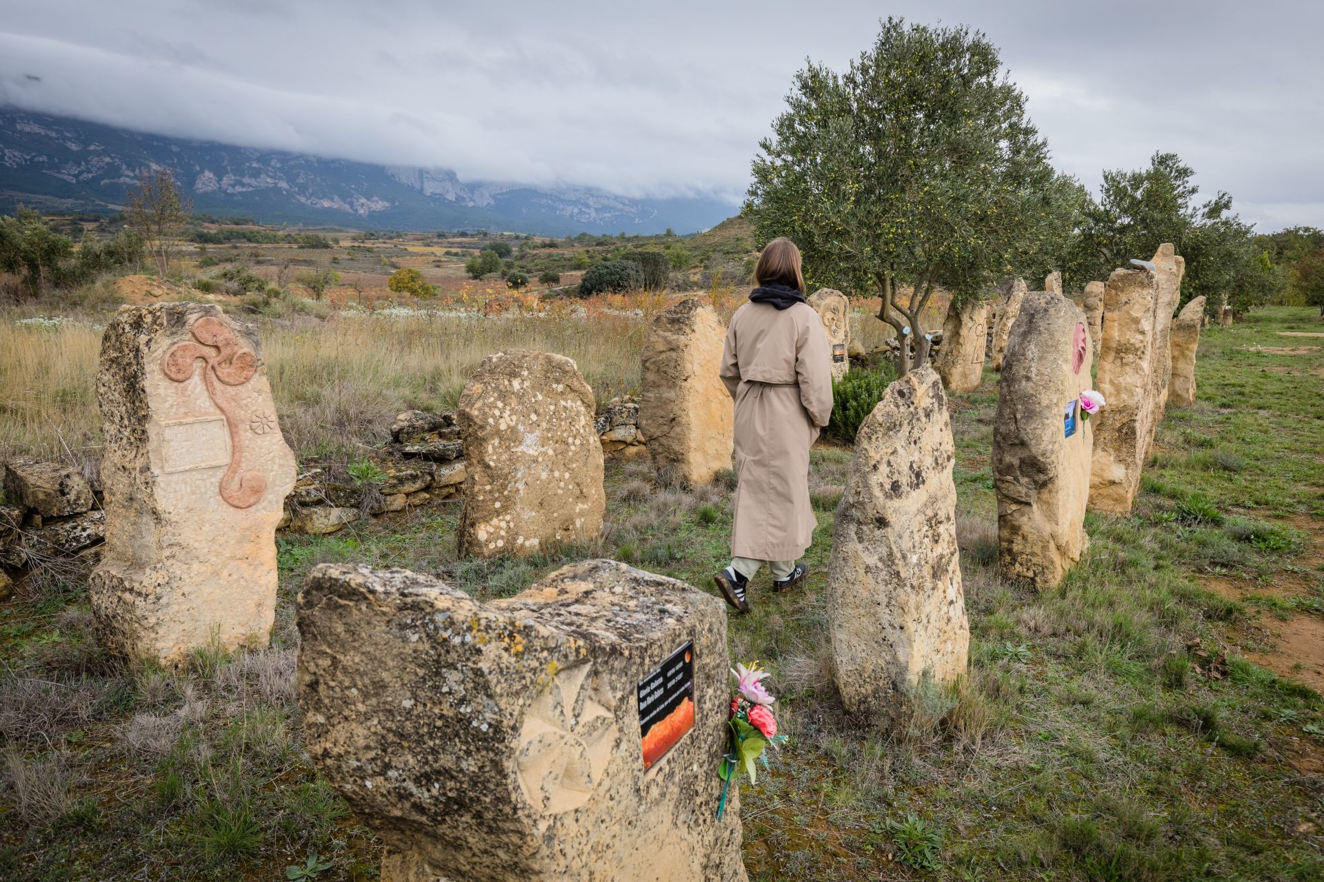 El cementerio ateo en Rioja Alavesa