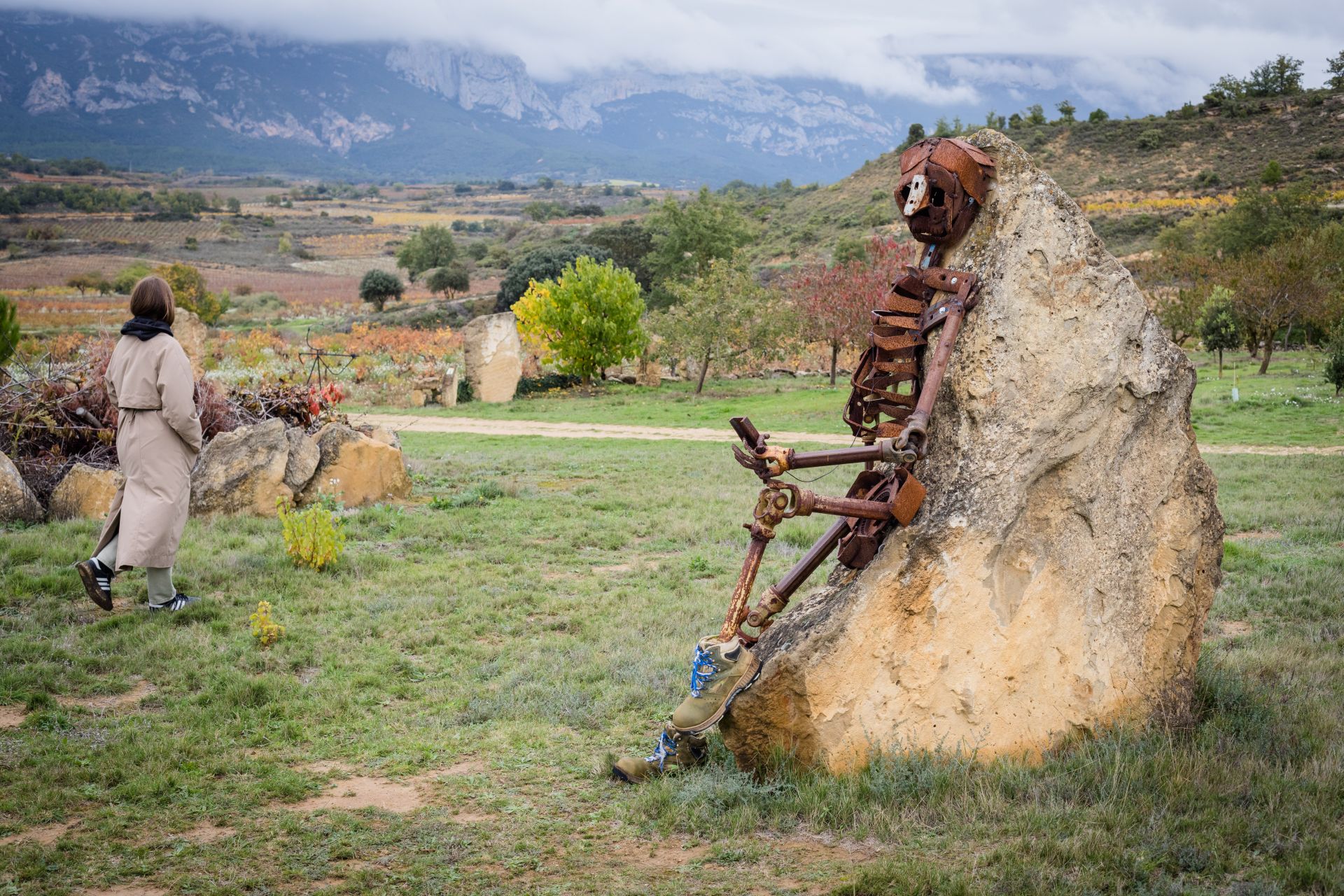 El cementerio ateo en Rioja Alavesa