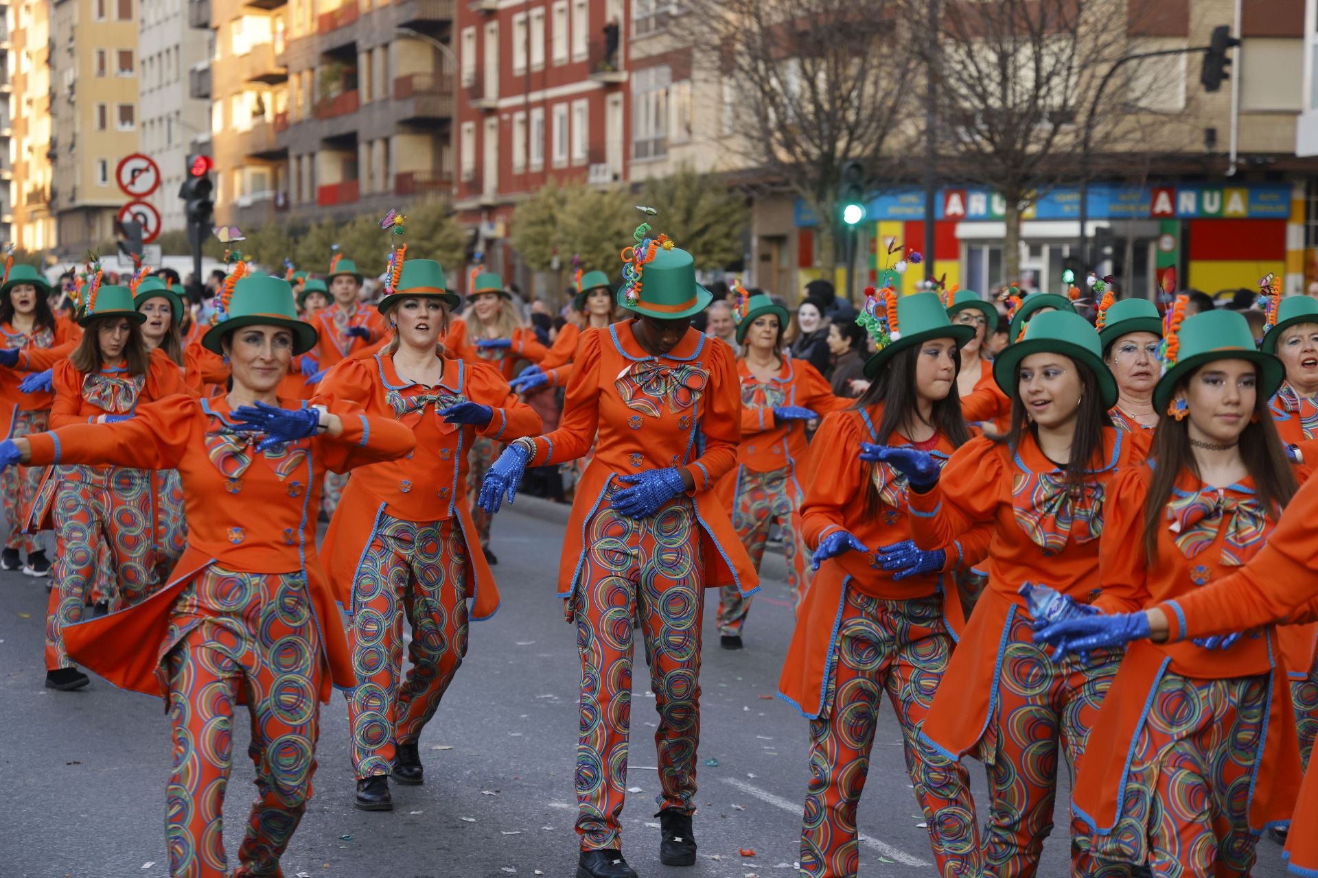 Un momento del desfile de este año