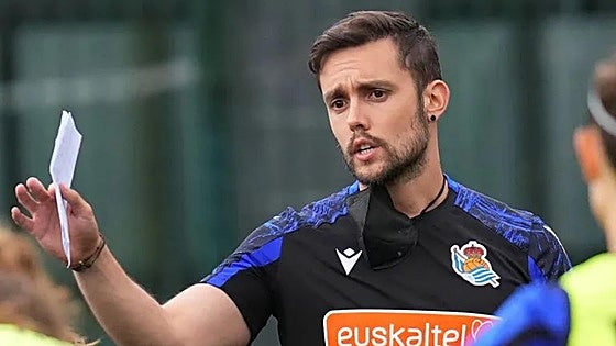 Eder Maestre, el vizcaíno ex de la Real Sociedad que tratará de frenar al Athletic en Tenerife