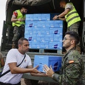 «Por fin ha llegado el Ejército para ayudarnos»