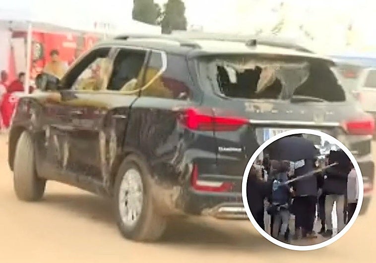 Sánchez abandona la comitiva entre los insultos de los vecinos