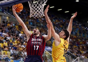 Rogkavopoulos, MVP azulgrana del Gran Canaria-Baskonia. ¿Quién ha sido el mejor para ti? Vota aquí