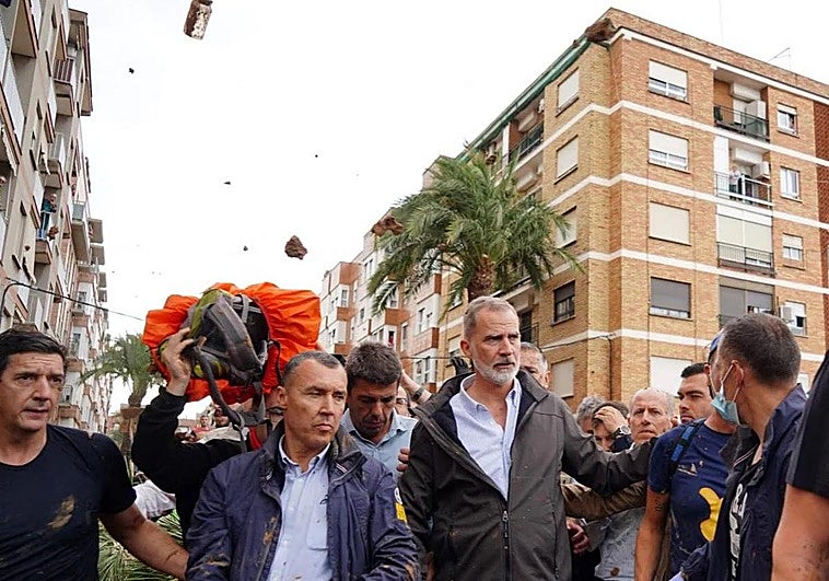 La secuencia completa de los incidentes con los Reyes, Sánchez y Mazón en Paiporta