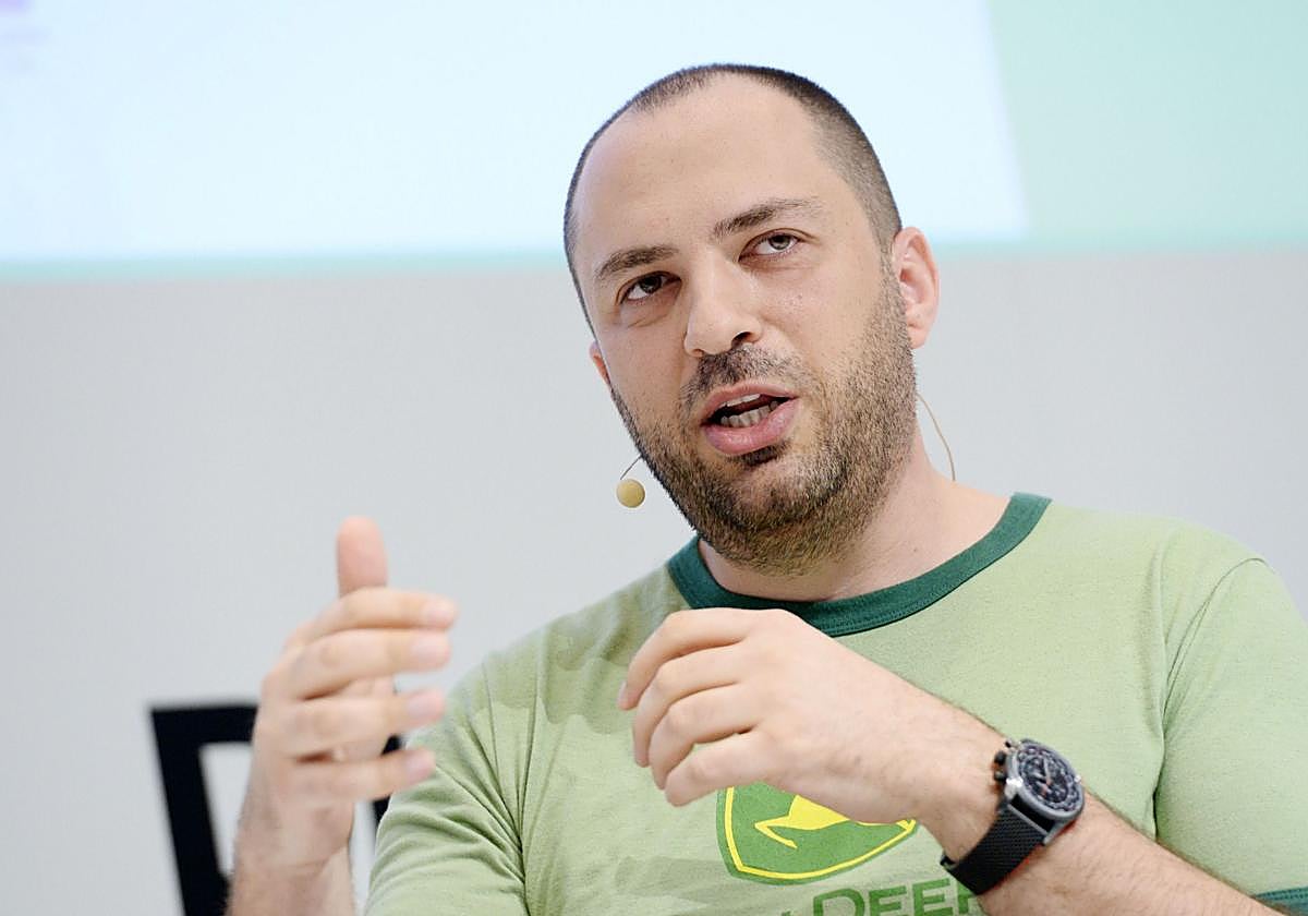 Jan Koum, durante una conferencia en 2016.