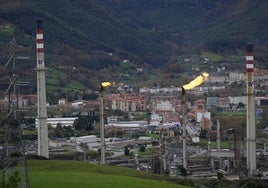 La refinería de Petronor, con sede en Muskiz.