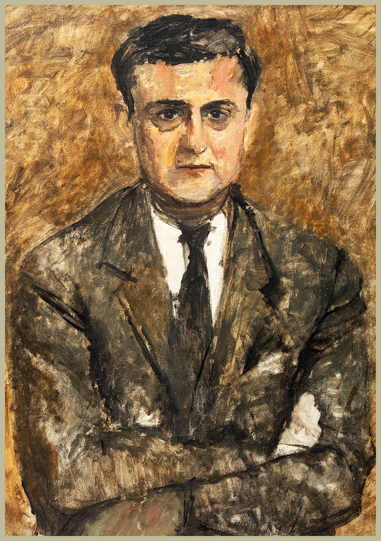 Imagen - Martín-Santos, retratado por Rafael Ruiz Balerdi en 1963.