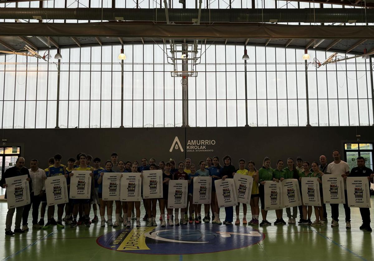 Los clubes deportivos de Amurrio hacen frente a la ludopatía