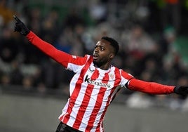 Iñaki Williams anotó el tanto del empate.