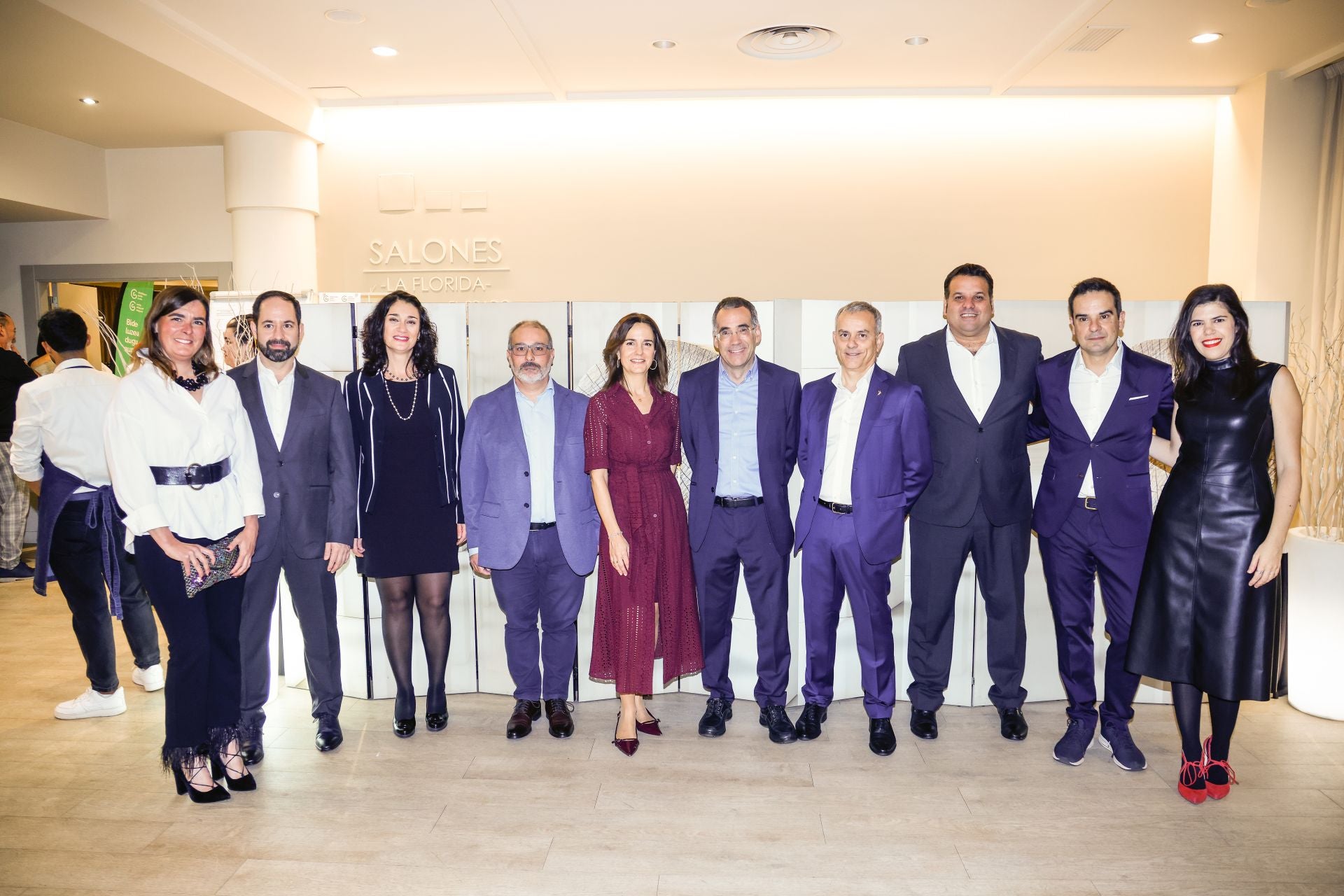 María Zabaleta, Juan Morales, Belén González, Ander Carrillo, Idoia Etayo, David Udakiola, José Ignacio González, Iván Rodríguez, David Martínez de Ilarduya y Ana Pastor. 