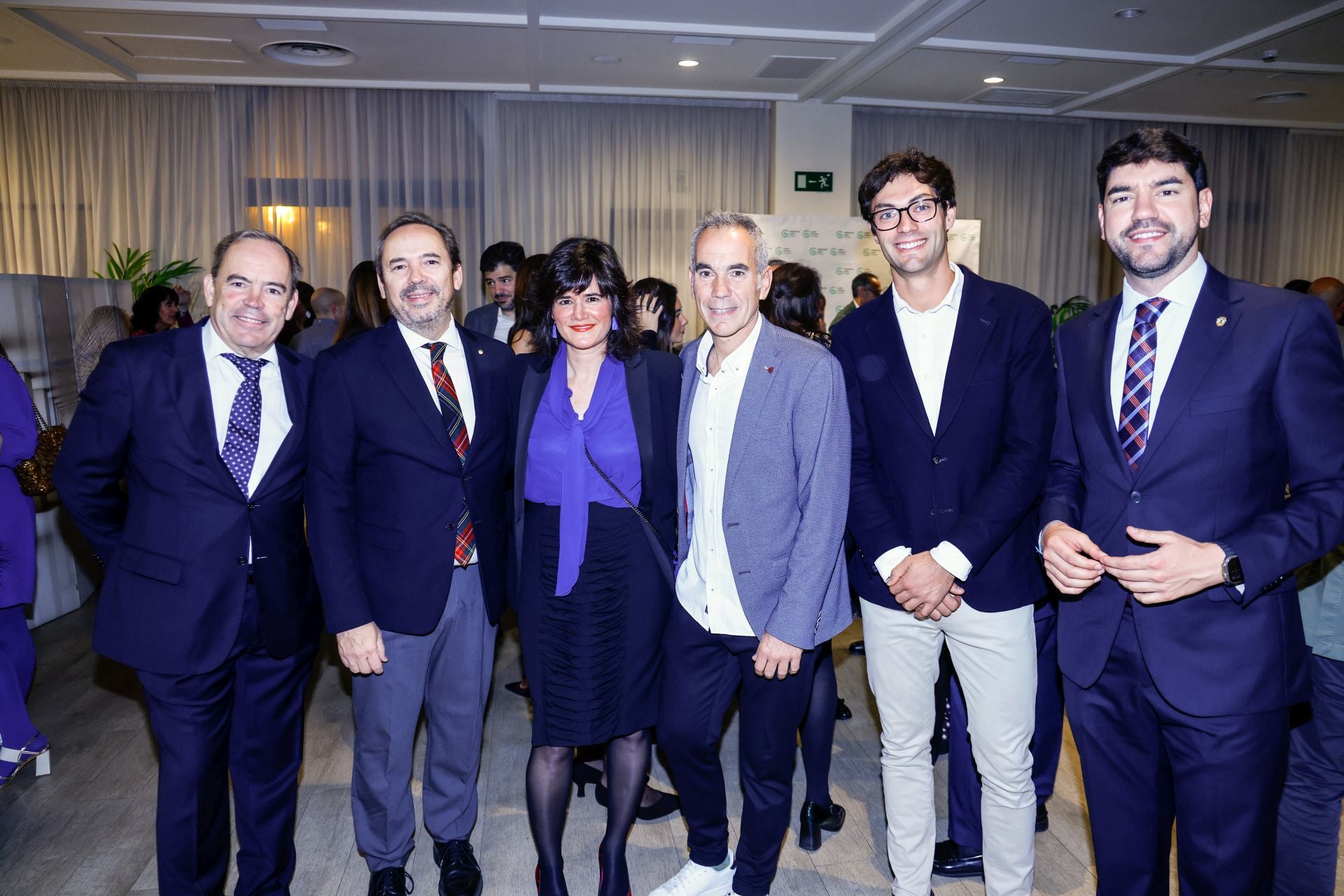 Jorge Ibarrondo, Gonzalo Ibarrondo, Eva Eguiguren, Aitor Coca, Borja Gutiérrez y Aitor González.