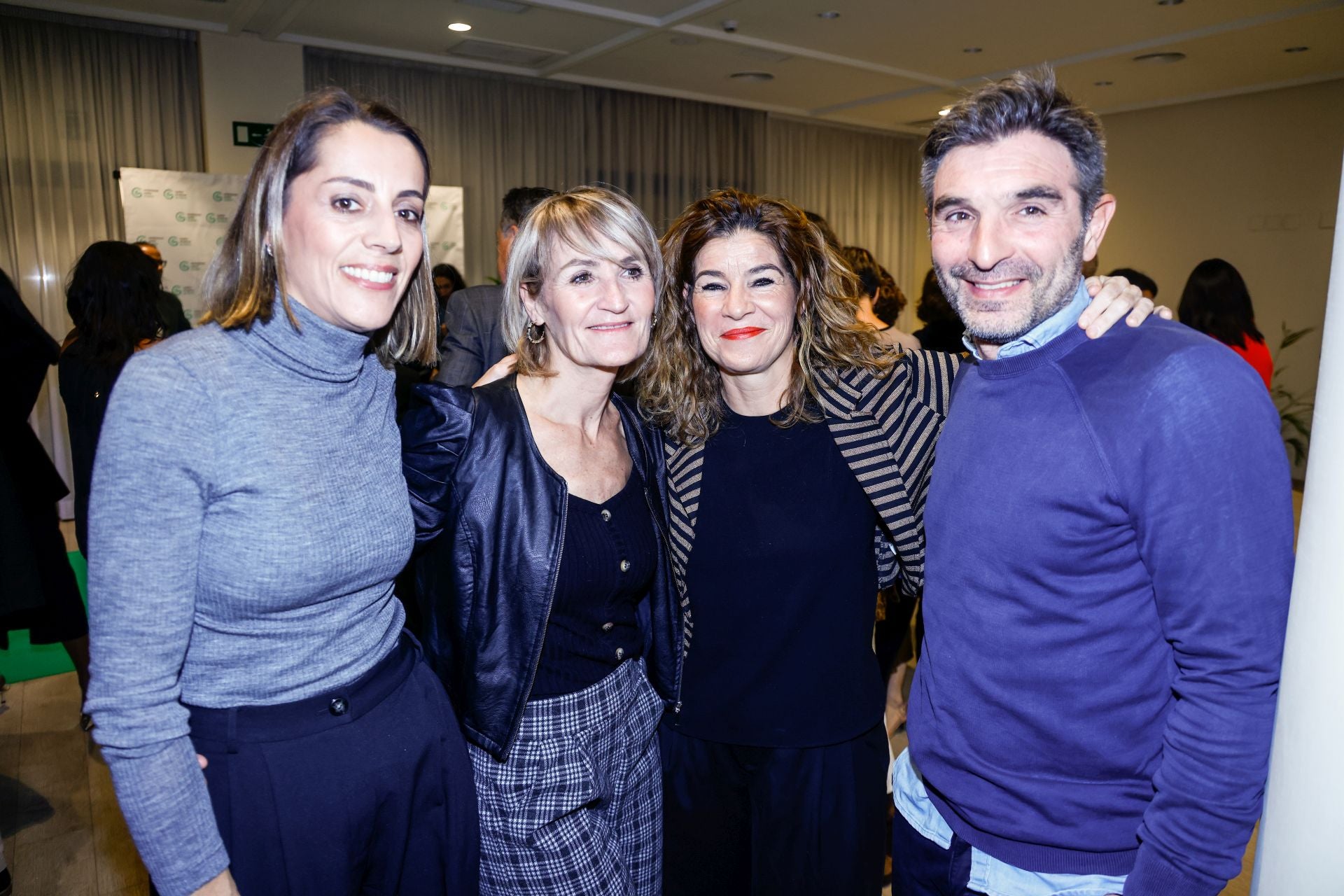 Iciar Herrero, Ruth Cabrerizo, Cristina Galdos y Ángel Fernández.