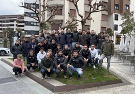 Foto de familia en la localidad guipuzcoana.