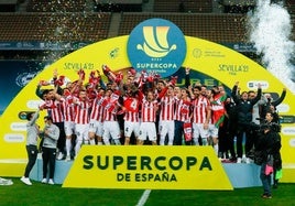 El Athletic conquistó la Supercopa 2021 tras derrotar al Madrid y al Barça.