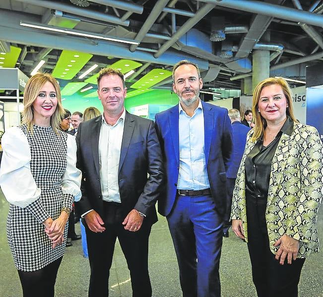 Leire Blasco, Gorka Aburto, Julio Egusquiza y Mónica Prieto.