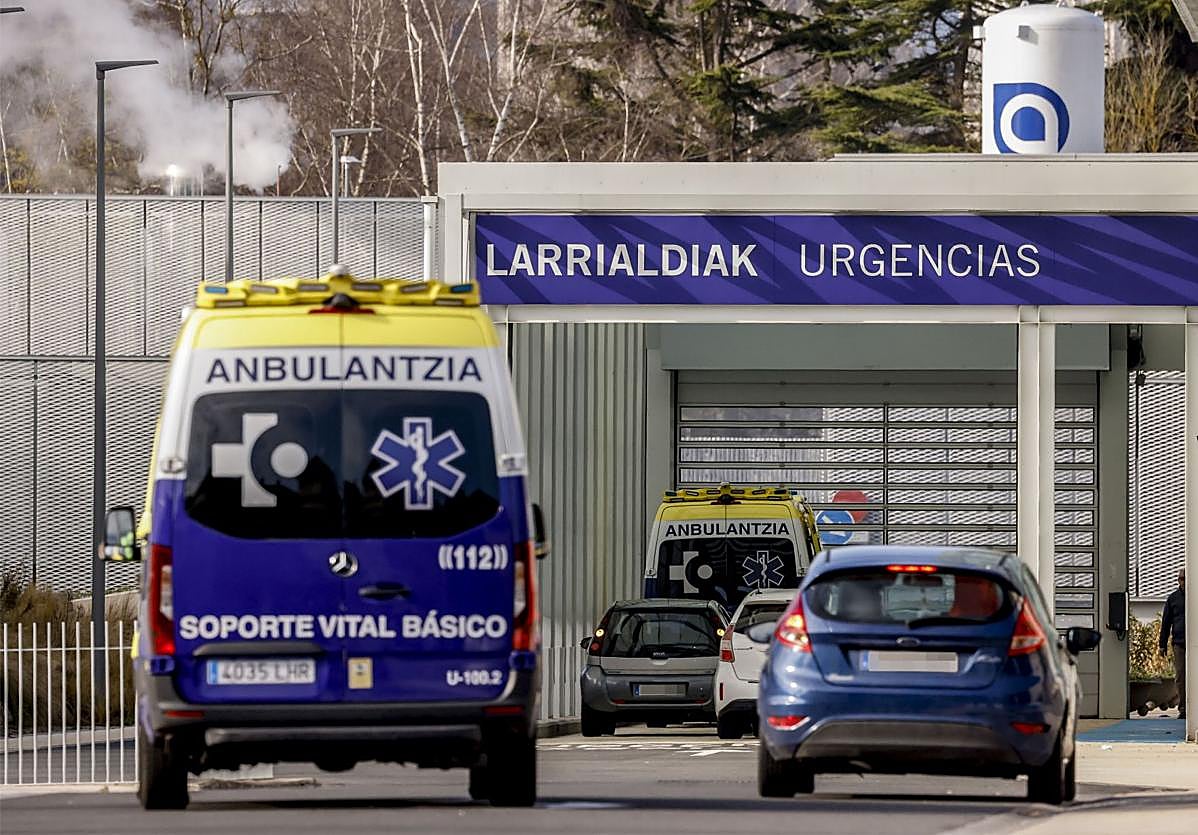 Entrada a las urgencias del HUA Txagorritxu.